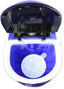 Pyle Upgraded Version Portable Washer, Compact, Quiet, 4.5 Lbs Capacity, Mini Washing Machine