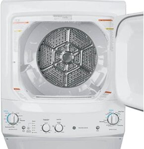 GE GUD27ESSMWW Washer-Dryer Combo, White, Compact Design, Energy Efficient