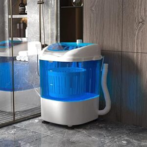 MEDIMALL Portable Washing Machine, Mini Washer and Dryer Combo in Blue, ideal for RVs, camping, apartments, and dorms