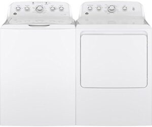 GE Appliances GTD42EASJWW White Dryer with Energy-saving Features