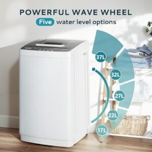 Euhomy Home Washer, Small Portable Washer for Apartments and RVs with LED Display