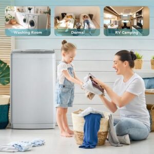 Euhomy Home Washer, Small Portable Washer for Apartments and RVs with LED Display