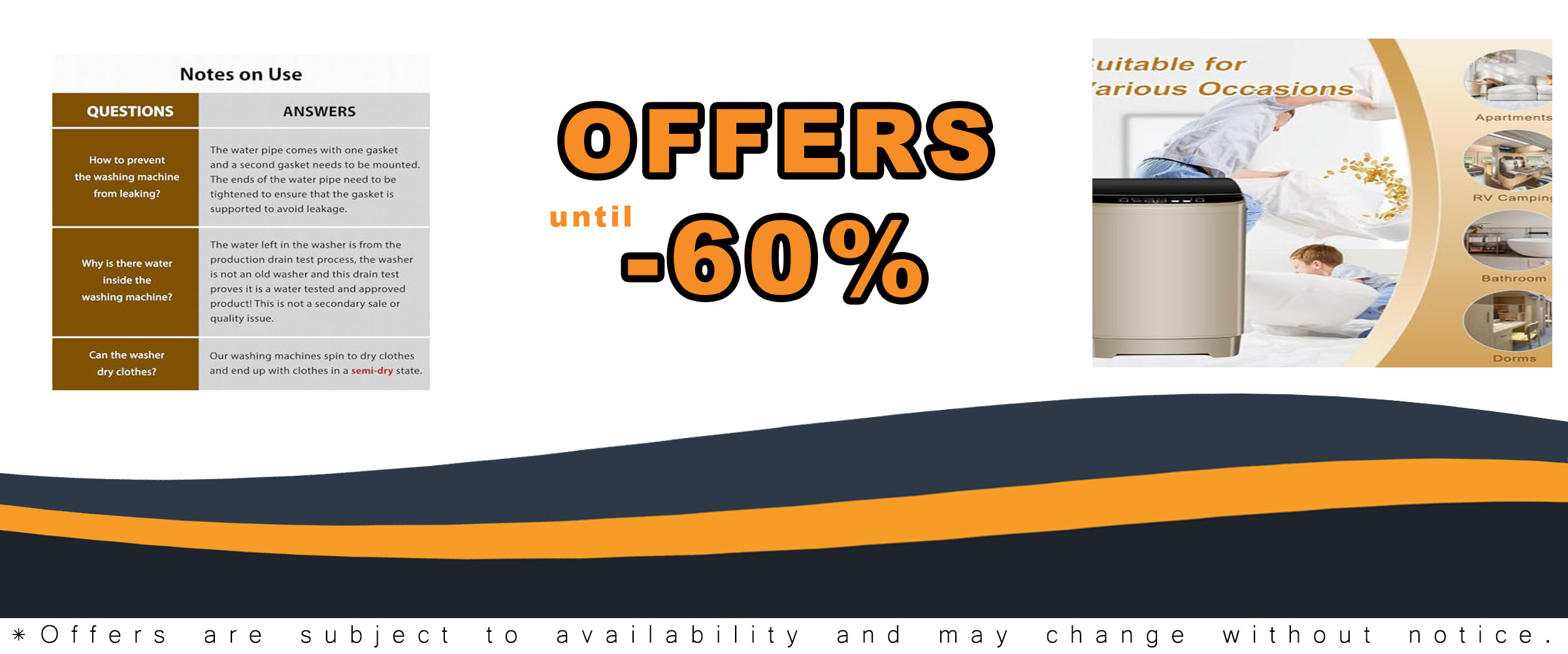 Washing Machine Clothes Washer Machine, 17.7lb capacity, LED display and gold design, ideal for apartments and dorms.