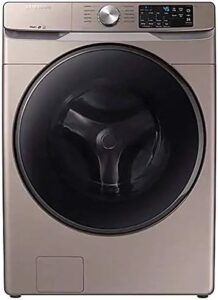 output2: Samsung WF45R6100AC 4.5 Cu.ft. Front Load Washer in Champagne - Stylish, High-Performance Laundry Solution
