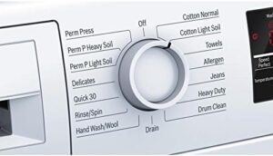 Bosch WAT28400UC 300 2.2 Cu. Ft. White Stackable Front Load Washer - Energy Star