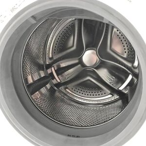 West Bend WB220FLWVW Front Load Washing Machine with LED display and see-through door