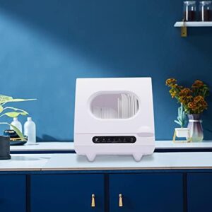 Portable Countertop Dishwasher for Apartments, Dorms, Boats, and Campers - 5 Wash Programs