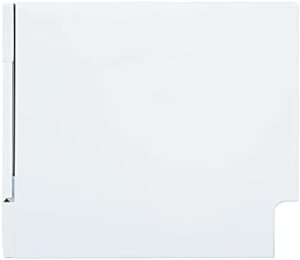 output2: SPT SD-2225DWA Energy Star Countertop Dishwasher in White with LED display