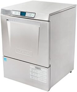 Hobart LXER Advansys Undercounter Dishwasher in a commercial kitchen setting