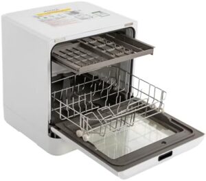 Portable Dishwasher Countertop with 4 Cleaning Modes, ideal for Apartments, RVs, and Camping