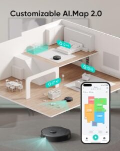 eufy X8 Pro Robot Vacuum with Self-Emptying Station and Twin-Turbine Suction