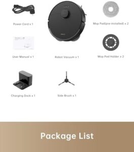 dreame L10s Pro Gen 2 Robot Vacuum and Mop Combo, 7000Pa suction, DuoScrub mopping  