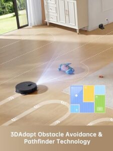 dreame L10s Pro Gen 2 Robot Vacuum and Mop Combo, 7000Pa suction, DuoScrub mopping  
