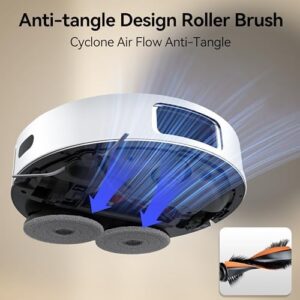 JONR P20 Pro Robot Vacuum and Mop with Self-Emptying and LiDAR Navigation