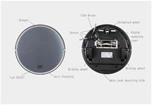 KANGYEBAIHUODIAN Robot Vacuum Cleaner navigating a home, perfect for pet hair and automatic recharge