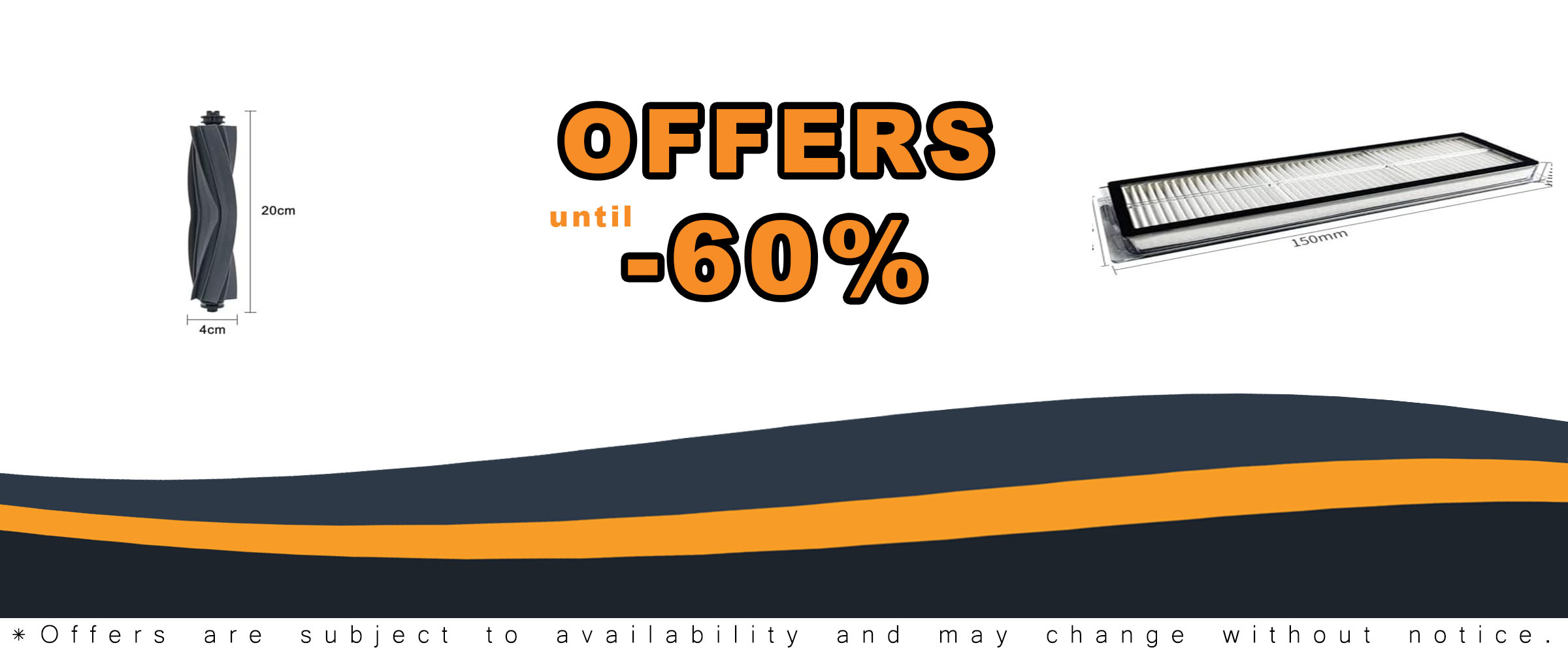 Robot Vacuum Cleaner Accessories L10s Ultra/L10s Pro parts including dust bags, brushes, filters, and mop pads