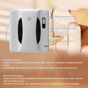 Fockety Smart Window Cleaning Robot with powerful suction and automatic cleaning modes for windows, tiles, and glass doors