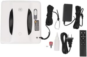 ZJchao Smart Window Cleaner Robot on a window with high suction power