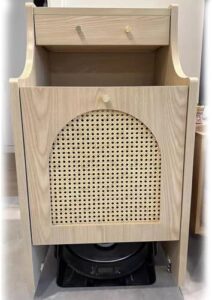 Multifunction Commercial Hotel Storage Cabinet with Invisible Wheels, Perfect for Organizing Home Spaces