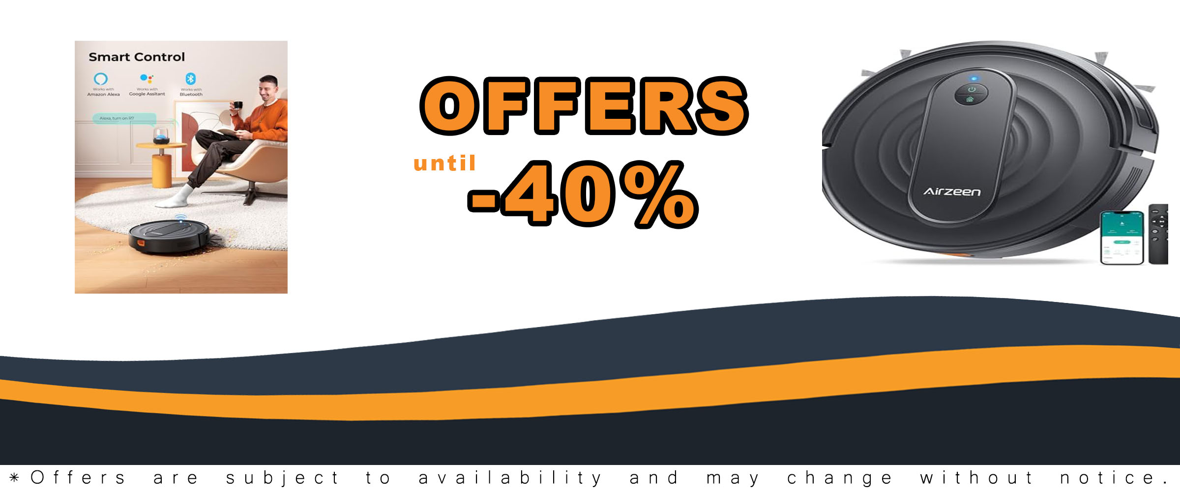 Robot Vacuum Cleaner with 3000Pa Suction, Personalized Cleaning Settings, Carpet Booster, App Control