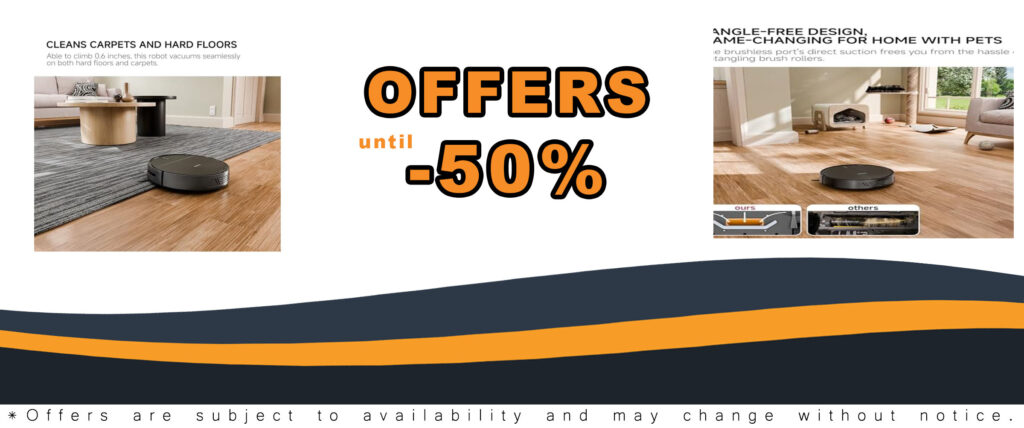 Robot vacuum with 3000Pa suction, brushless tangle-free design, and slim profile, perfect for cleaning hard floors, carpets, and pet hair