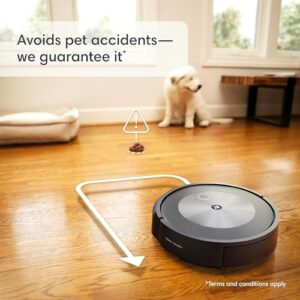 iRobot Roomba Combo j5+ robot vacuum and mop on hardwood floor with smart mapping features  