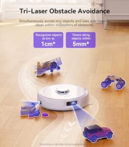 Narwal Freo X Ultra Robot Vacuum and Mop Combo, featuring powerful suction and auto mop drying system  