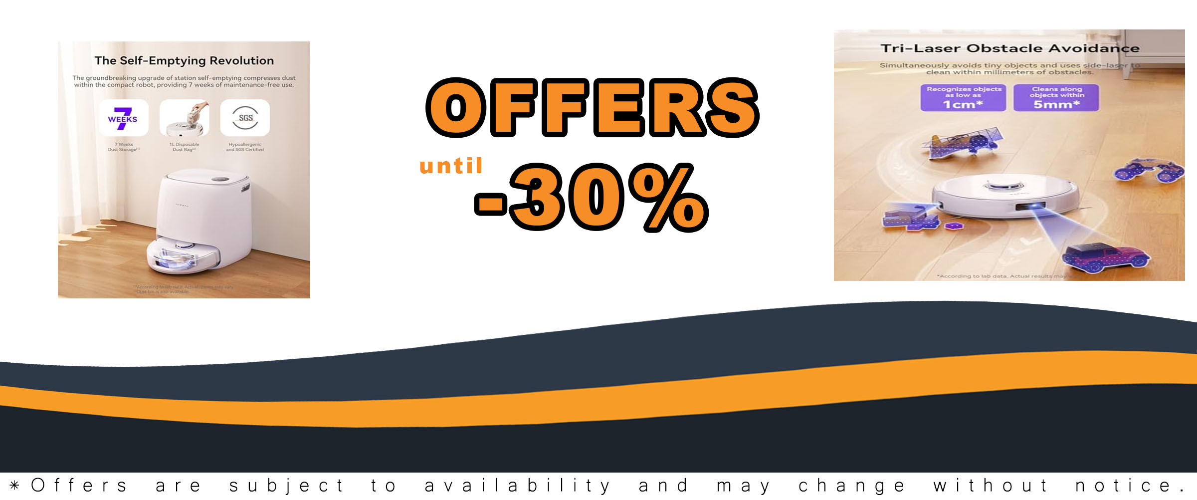 Narwal Freo X Ultra Robot Vacuum and Mop Combo, featuring powerful suction and auto mop drying system  