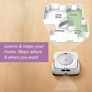 iRobot Braava Jet M6 (6110) Ultimate Robot Mop with Precision Jet Spray and Smart Mapping