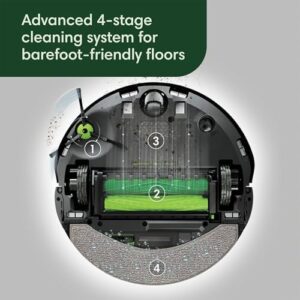 iRobot Roomba Combo 10 Max Robot Vacuum and Mop with AutoWash Dock, Self-Emptying, Auto-Retract Mop Pad, and Obstacle Avoidance