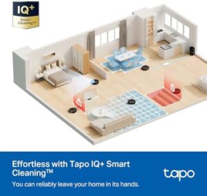 Tapo LiDAR Smart Navigation Robot Vacuum and Mop with Alexa & Google Home compatibility