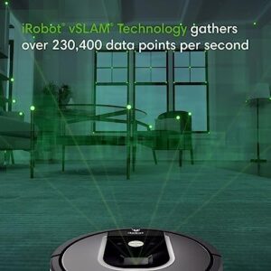 iRobot Roomba 960 Robot Vacuum, ideal for pet hair, carpets, and hard floors