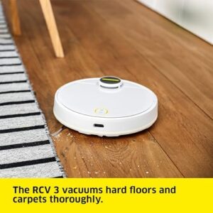 Kärcher RCV 3 Robot Vacuum Cleaner with Mop Function and LiDar Laser Navigation