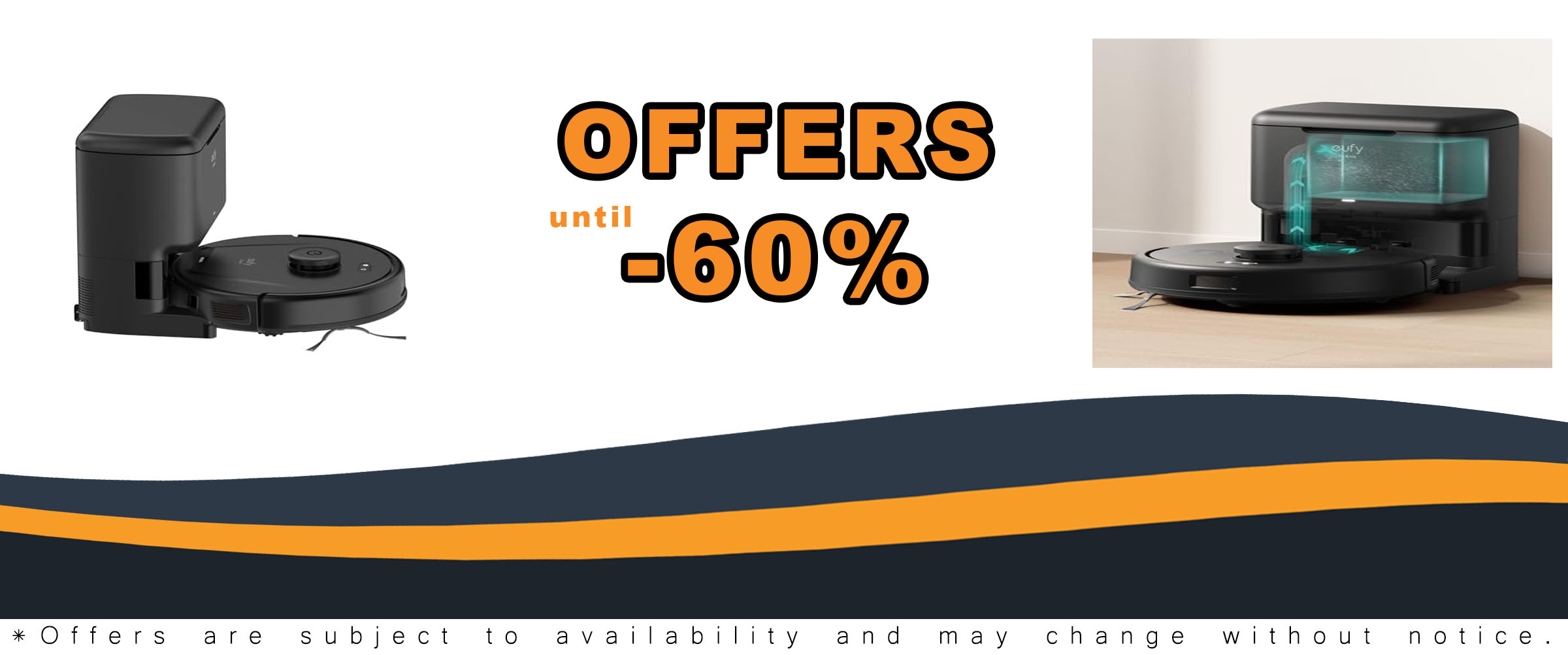 eufy L50 SES Robot Vacuum with 60 Day Self-Empty Station, Multi-Floor Cleaning, and iPath Laser Navigation
