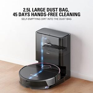 Greenworks GRV-5011 Robot Vacuum Cleaner with Laser Navigation Technology and Slim Design for Efficient Cleaning