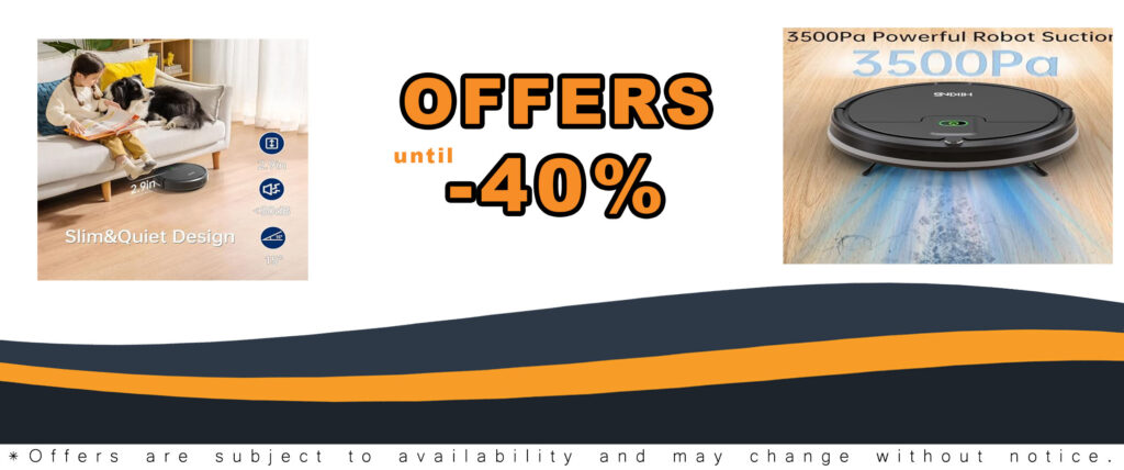 Upgraded Version Robot Vacuum Cleaner, 3500Pa Suction Power, Tangle-Free Technology, and Pet Hair Removal