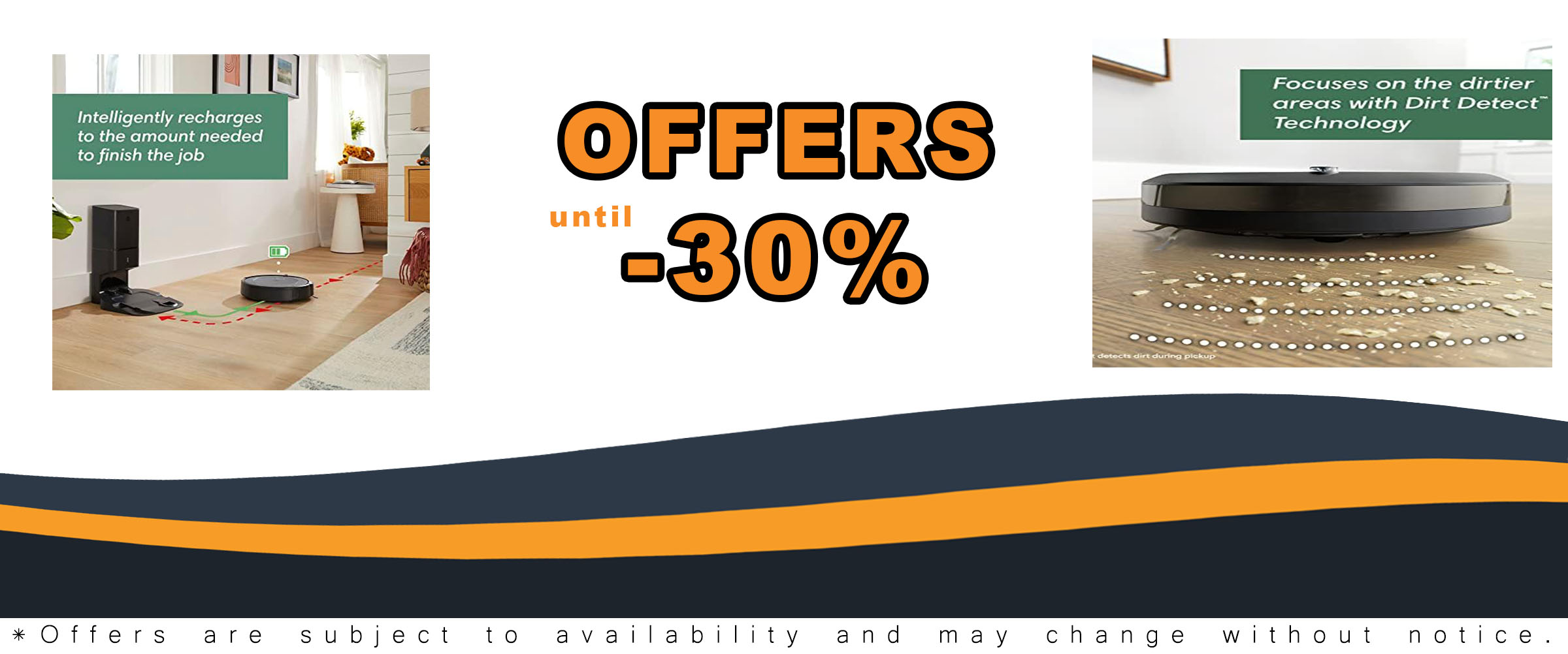 iRobot Roomba i3+ EVO (3550) Robot Vacuum and Braava Jet m6 (6113) Robot Mop Bundle with Smart Mapping and Wi-Fi Connectivity  