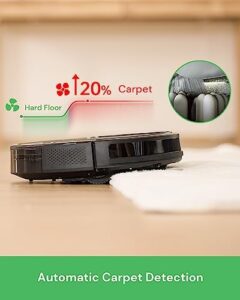 T7 Robot Vacuum and Mop, 2 in 1, Quiet Cleaning for Floors and Pet Hair