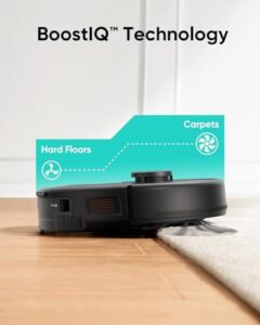 eufy L60 robotic vacuum with self-emptying station and dust bags