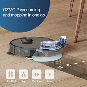 ECOVACS Deebot N8+ Vacuum & Mop Robot with Laser Mapping and Auto-Empty Station for Carpet and Hard Floors