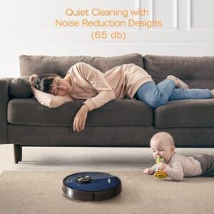 Geek Smart Robot Vacuum Cleaner and Mop L7 with LDS Navigation, Wi-Fi Control, and Selective Room Cleaning