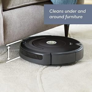 iRobot Roomba 671020 robot vacuum cleaning pet hair on a carpet