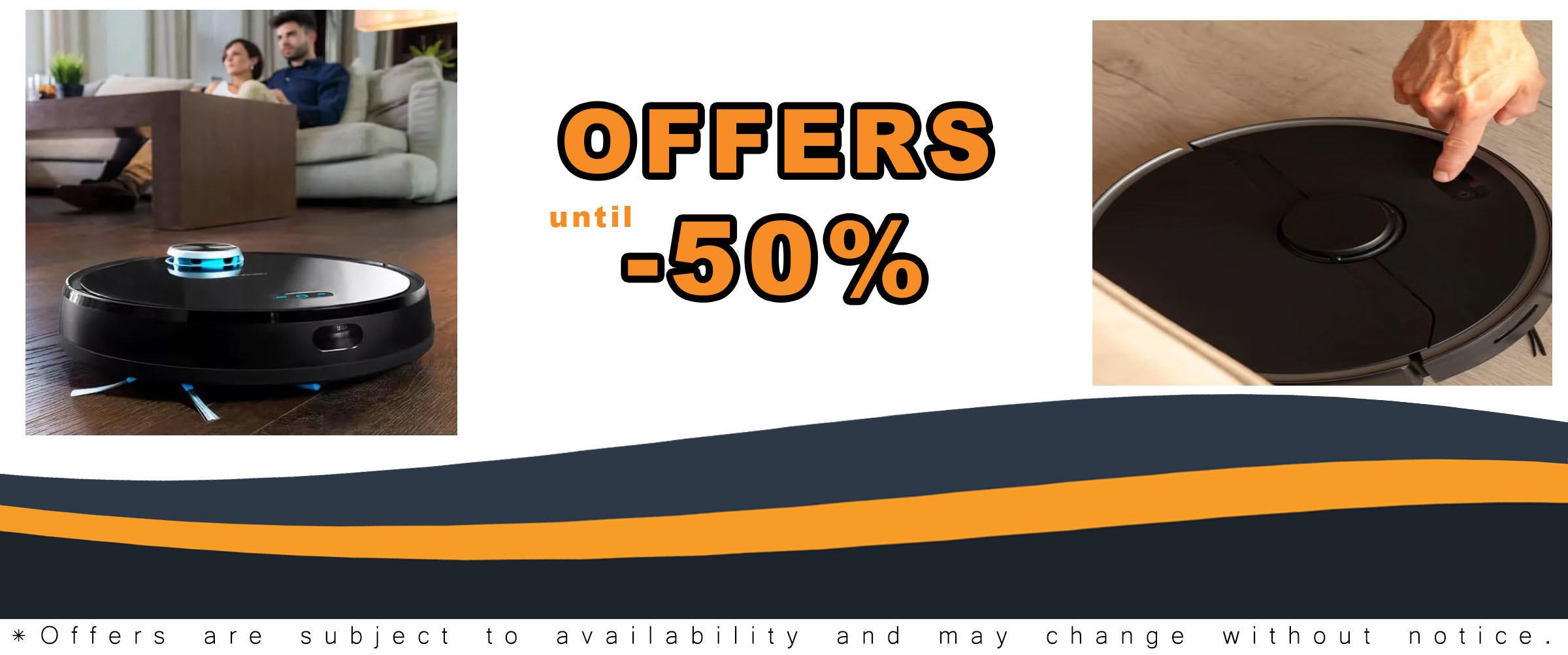Smart Home Robot Vacuum Cleaner with mop & automatic dust collection in black, efficient cleaning solution for homes