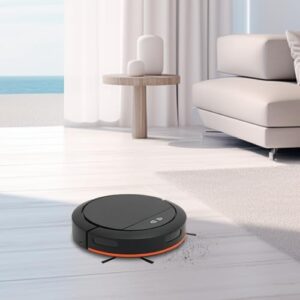 3-in-1 Sweeping Machine Robot Vacuum and Mop Cleaner on marble floor