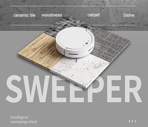 Robot Vacuum Cleaner with Gyro Navigation, Self-Charging, and Pet Hair Removal for Low Pile Carpet and Hard Floors