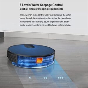 V6S Robot Vacuum Cleaner - Smart 3-in-1 Vacuuming, Mopping, Sweeping