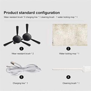 Robot aspiradora y trapeador automatic smart vacuum cleaner with rechargeable battery  