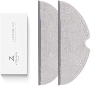 roborock Q8 Max Robot Vacuum and Mop Cleaner with 2Pcs Microfiber Mop Cloth Replacement Bundle