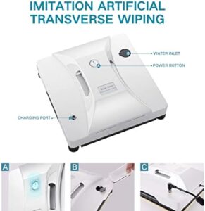 Window Cleaning Robot Ultrasonic Water Spray Glass Dry Wet Wiping Machine for Deep Cleaning