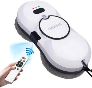 Window Cleaning Robot with Automatic Water Spray and Remote Control for Interior and Exterior Windows
